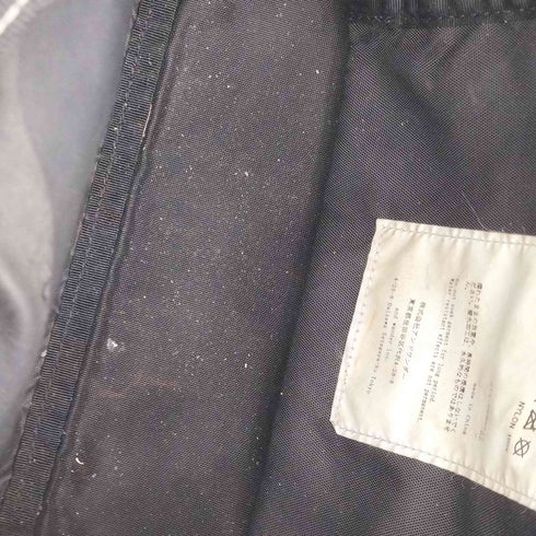 アンドワンダー and WONDER logo tote bag small CORDURA black メンズ SMALL