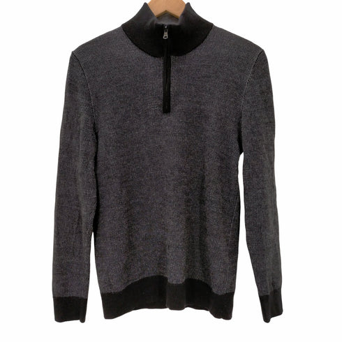 バナナリパブリック BANANA REPUBLIC BARUFFA ハーフジップ ニット メンズ import:M