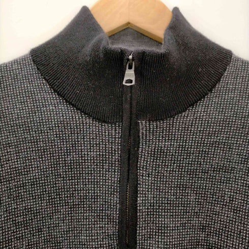 バナナリパブリック BANANA REPUBLIC BARUFFA ハーフジップ ニット メンズ import:M