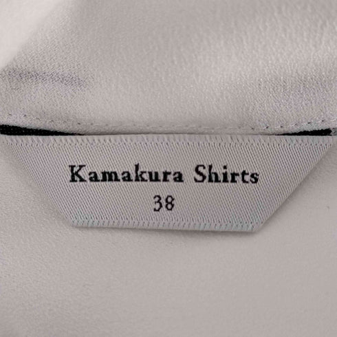 カマクラシャツ KAMAKURA SHIRTS カラーレス 長袖ブラウス レディース JPN:38