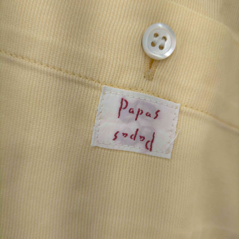 パパス papas オープンカラーシャツ メンズ import:L