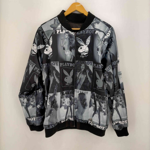 プレイボーイ PLAYBOY リバーシブルコラボスカジャン メンズ JPN:L