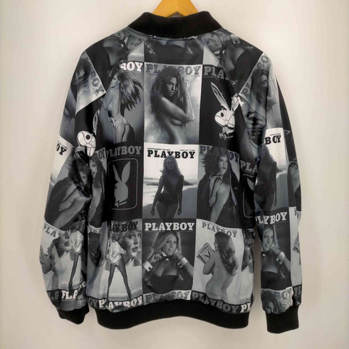 プレイボーイ PLAYBOY リバーシブルコラボスカジャン メンズ JPN:L