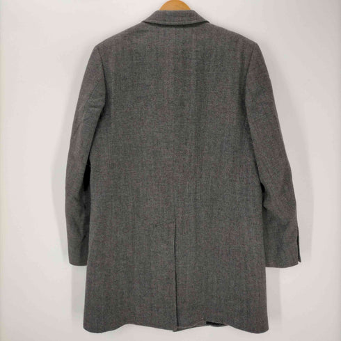 マーガレットハウエル MARGARET HOWELL ウール比翼チェスターコート メンズ import:L