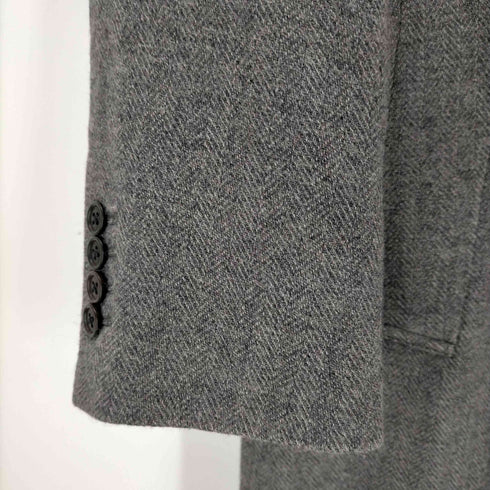 マーガレットハウエル MARGARET HOWELL ウール比翼チェスターコート メンズ import:L