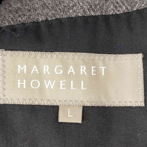 マーガレットハウエル MARGARET HOWELL ウール比翼チェスターコート メンズ import:L