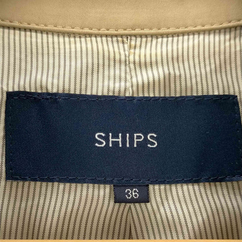 シップス SHIPS ベーシックトレンチコート レディース JPN:36