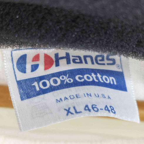 ヘインズ Hanes 80S MADE IN USA 無地 S/S Tシャツ メンズ import:XL