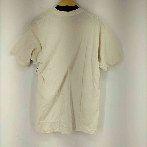 フルーツオブザルーム FRUIT OF THE LOOM 90S MADE IN USA ワンポイントプリント S/S Tシャツ QAD 裾シングルステッチ メンズ import:L