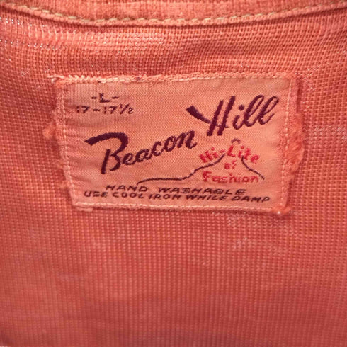 BEACON HILL 50S オープンカラーレーヨン L/S シャツ メンズ import:L