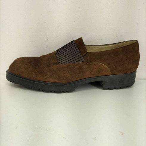 PANELLI MADE IN ITALY アッパーデザインスウェードローファー メンズ EUR:44