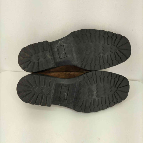 PANELLI MADE IN ITALY アッパーデザインスウェードローファー メンズ EUR:44