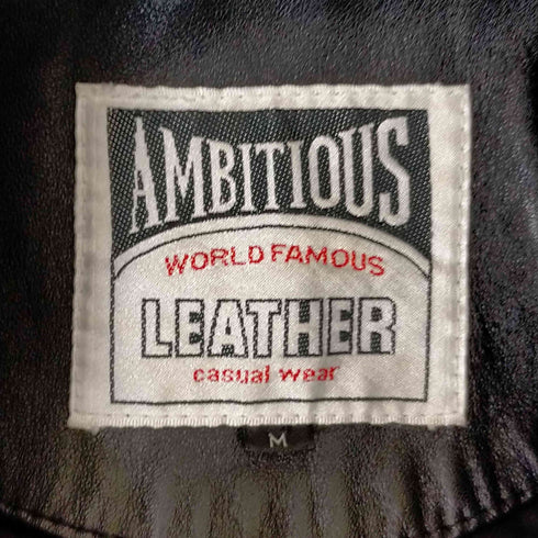 アンビシャス AMBITIOUS 90s ラムレザージャケット メンズ JPN:M