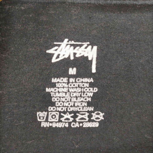 ステューシー Stussy 裾ロゴ刺繍クルーネックTシャツ メンズ JPN:M