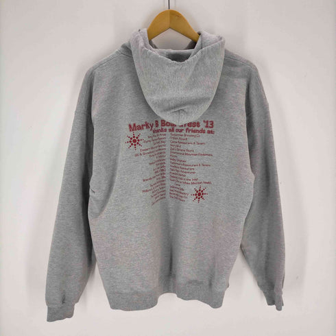 ヘインズ Hanes 90s プリントプルオーバーパーカー メンズ