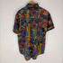 OLD シルク100% バティック柄シャツ メンズ JPN:M