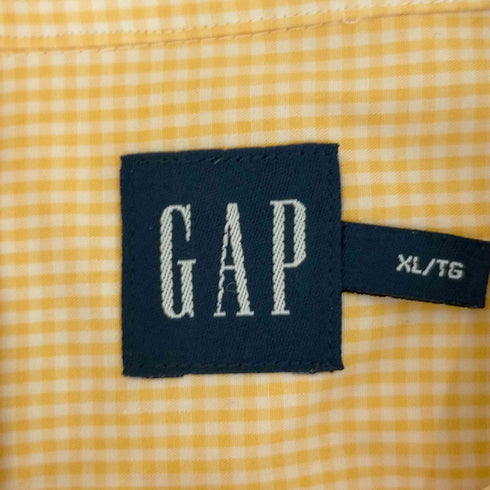 ギャップ Gap 00s OLD ギンガムチェックシャツ メンズ JPN:XL