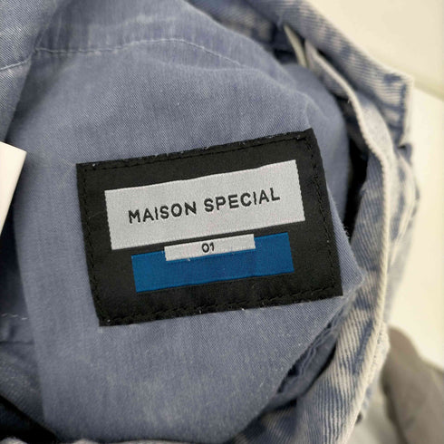 メゾンスペシャル MAISON SPECIAL 24SS 11oz Chemical Over-Dye Denim Buggy Pants メンズ JPN:1