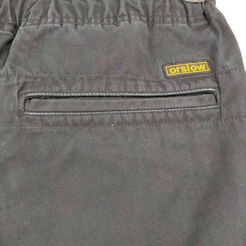 オアスロウ orSlow NEW YORKER RIPSTOP ¨SUMI BLACK¨ パンツ メンズ JPN:S