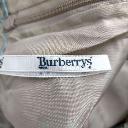 バーバリーズ BURBERRYS ペイズリー柄 プリーツフレアスカート レディース EUR:40-42