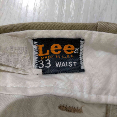 リー Lee USA製 42タロン チノパンツ メンズ 33west