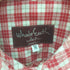 ホールアース whole earth チェック L/S ダブルポケット シャツ メンズ import:M