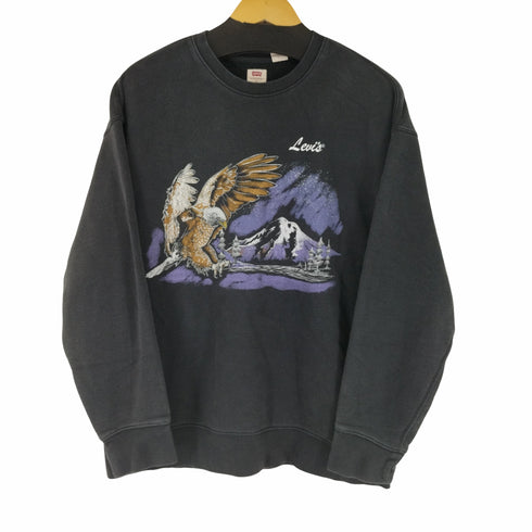 リーバイス Levis イーグルプリント クルーネックスウェット メンズ JPN:M