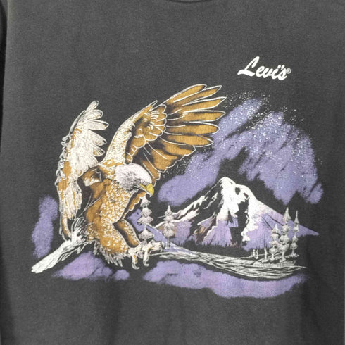 リーバイス Levis イーグルプリント クルーネックスウェット メンズ JPN:M