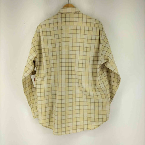 ホールアース whole earth ウール混 L/S シャツ メンズ import:XL