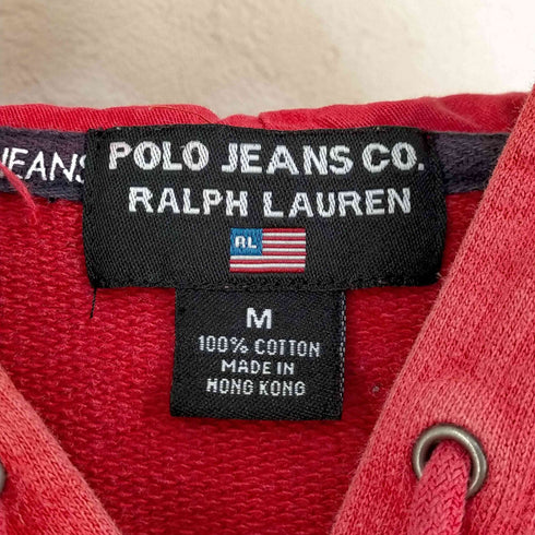 ポロジーンズカンパニーラルフローレン POLO JEANS COMPANY RALPH LAUREN 5分袖 フルジップパーカー レディース import:M