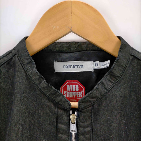 ノンネイティブ nonnative WINDSTOPPER ウェザークロスジップジャケット メンズ 0