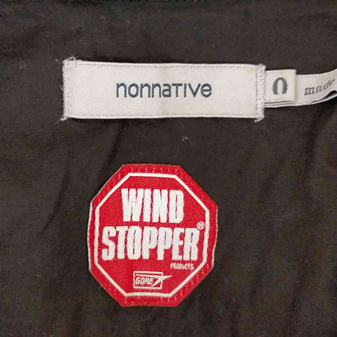 ノンネイティブ nonnative WINDSTOPPER ウェザークロスジップジャケット メンズ 0