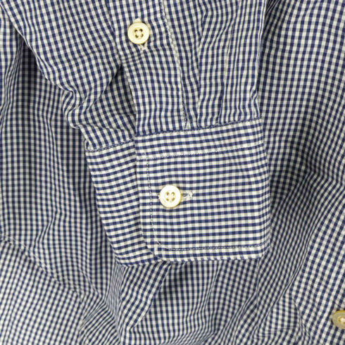 GITMAN BROS MADE IN USA ギンガムチェック L/S シャツ メンズ 16 33