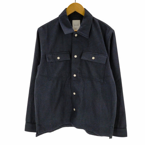 ウッドウッド WOOD WOOD FRANCO WOOL OVERSHIRT メンズ JPN:S