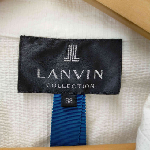 ランバンコレクション LANVIN COLLECTION 3B コットンテーラードジャケット レディース 38