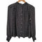 ユナイテッドアローズ UNITED ARROWS ノーカラードットブラウス レディース