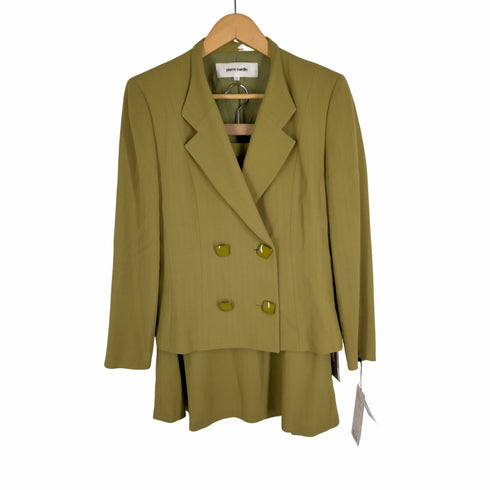ピエールカルダン pierre cardin ヘリンボーンダブルセットアップ ジャケット スカート レディース 11