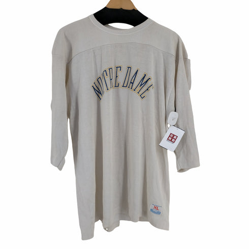 チャンピオン Champion USA製 タタキタグ 染み込み フットボールTシャツ メンズ JPN:XL