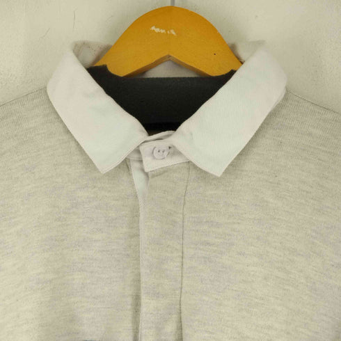 エルエルビーン L.L.Bean MADE IN USA スウェット L/S ポロシャツ メンズ import:L
