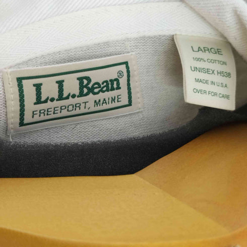 エルエルビーン L.L.Bean MADE IN USA スウェット L/S ポロシャツ メンズ import:L