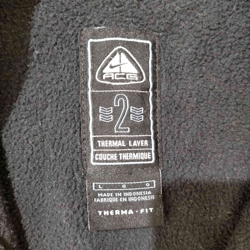 ナイキエーシージー NIKE ACG THERMA FIT インドネシア製 ロゴ刺繍 フリースベスト メンズ JPN:L