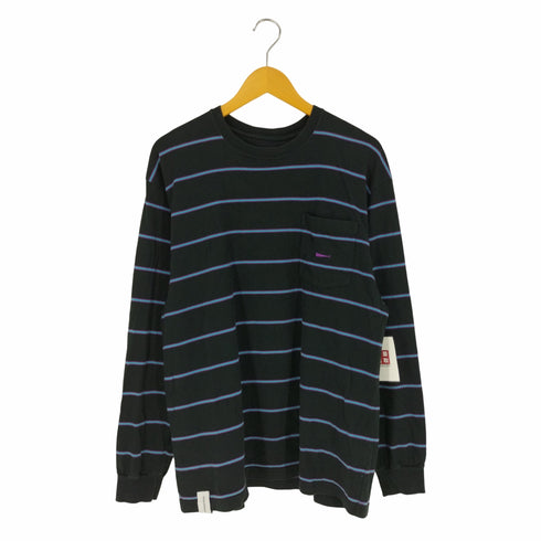 ディセンダント DESCENDANT CACHALOT BORDER LS ボーダー ポケット クルーネックカットソー メンズ JPN:2