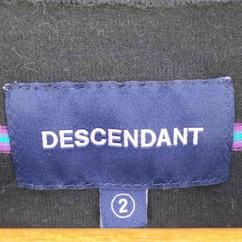 ディセンダント DESCENDANT CACHALOT BORDER LS ボーダー ポケット クルーネックカットソー メンズ JPN:2