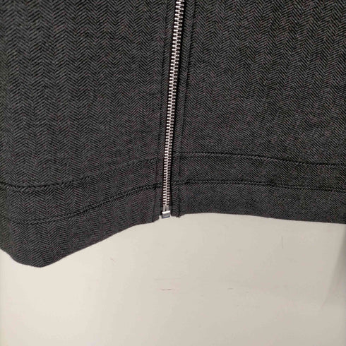 バナナリパブリック BANANA REPUBLIC ヘリンボーン ジップアップ ニットジャケット メンズ import:XL