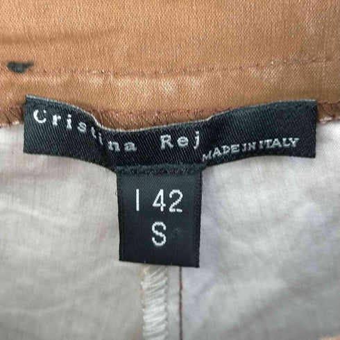 Cristina Rej 裾ドローコード カーゴパンツ レディース 42