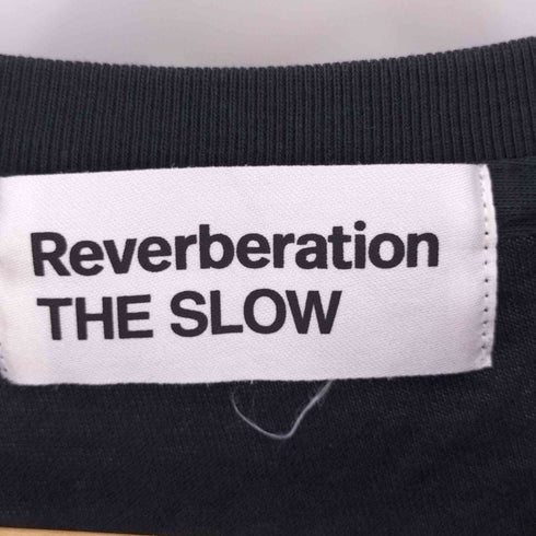 reverberation the slow プリント クルーネックTシャツ メンズ