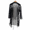 sahara Rippling Wave Mesh Top レディース