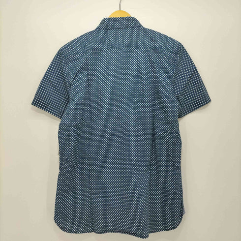 リーバイス Levis ドット柄 半袖シャツ STANDARD FIT 白タブ 猫目ボタン メンズ JPN:L