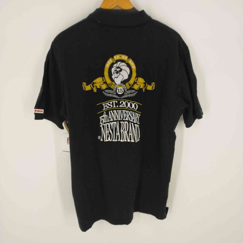 ネスタブランド NESTA BRAND 刺繍S/Sポロシャツ オーバーサイズ メンズ XXL