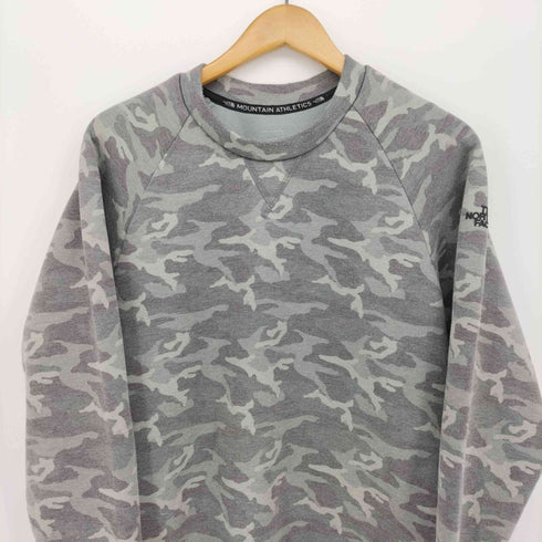 ザノースフェイス THE NORTH FACE 迷彩 カモフラ スウェット トレーナー プルオーバー メンズ import:M